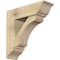 Ekena Millwork Legacy Traditional Rough Sawn Bracket w/ Offset Brace, Douglas Fir, 8"W x 26"D x 26"H BKT0806X26X26LEC01RDF - alternate 1